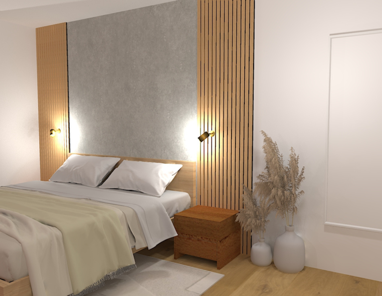 rendu réaliste 3D décoration d'intérieur